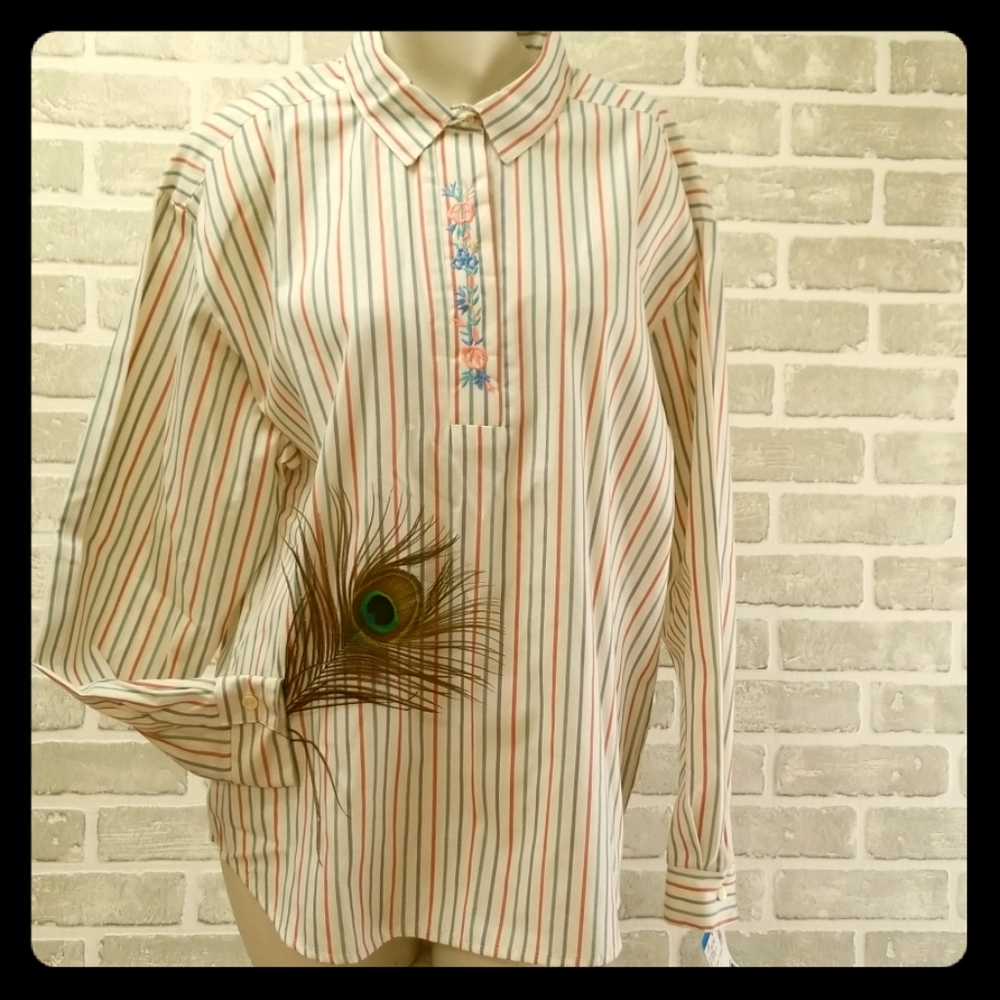 Vintage Blouse NWT Size L
